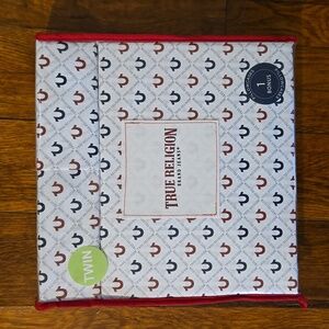 True Religion Bed Sheets in Twin Size